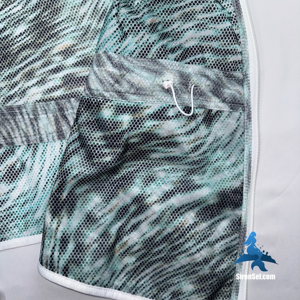 1149 NWT Nike Tech Hyperfuse Hooded Vest - Size M – Light Aqua Grey - Picture 12 of 16